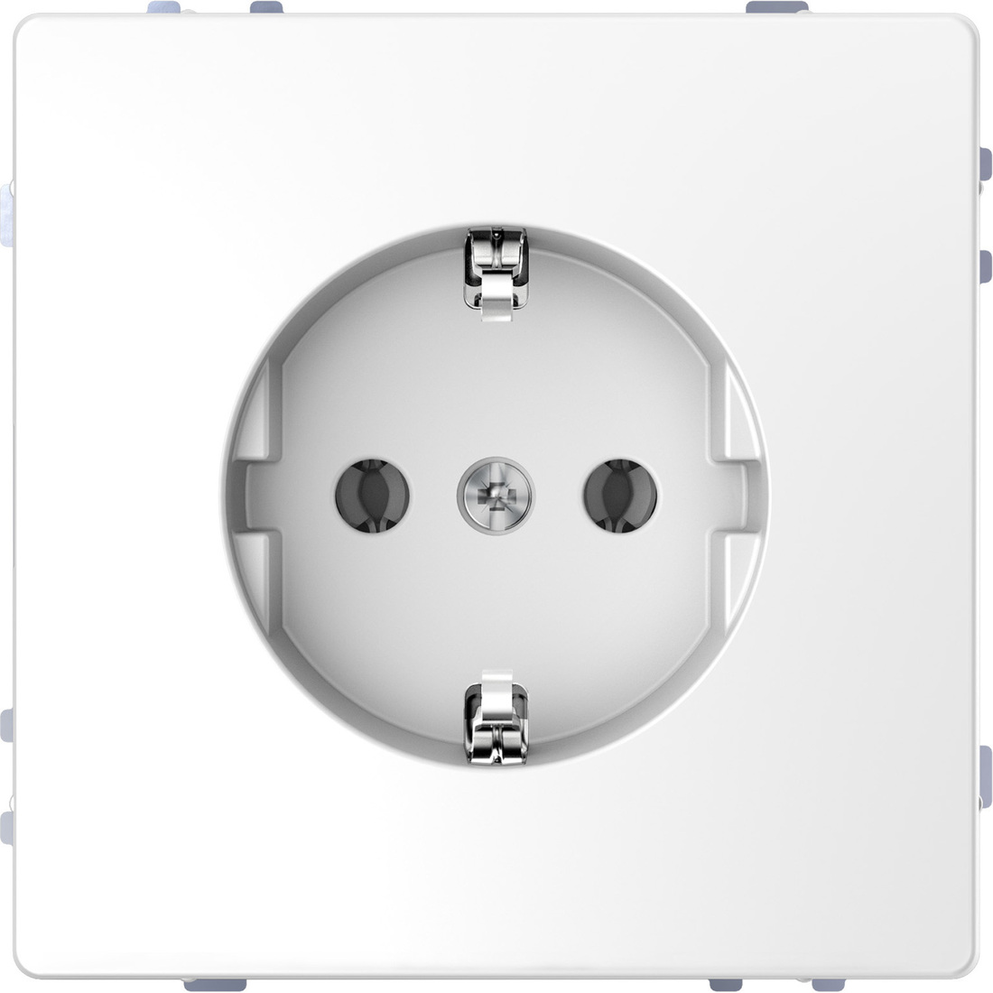 Miniatuur van Merten by Schneider Electric D Life wandcontactdoos met steekklemmen - lotuswit (MTN2301-6035)