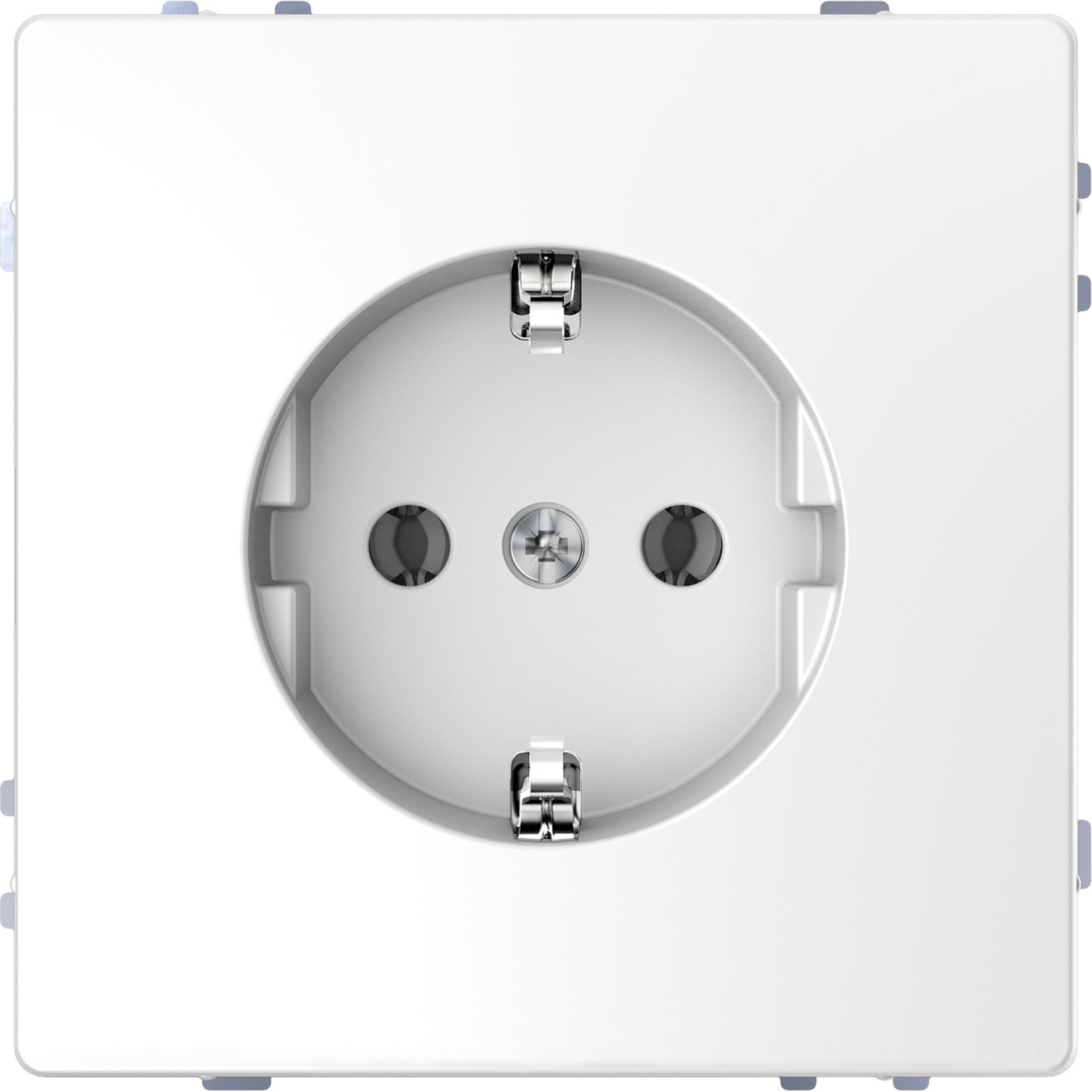 Miniatuur van Merten by Schneider Electric D Life wandcontactdoos met steekklemmen - lotuswit (MTN2301-6035)