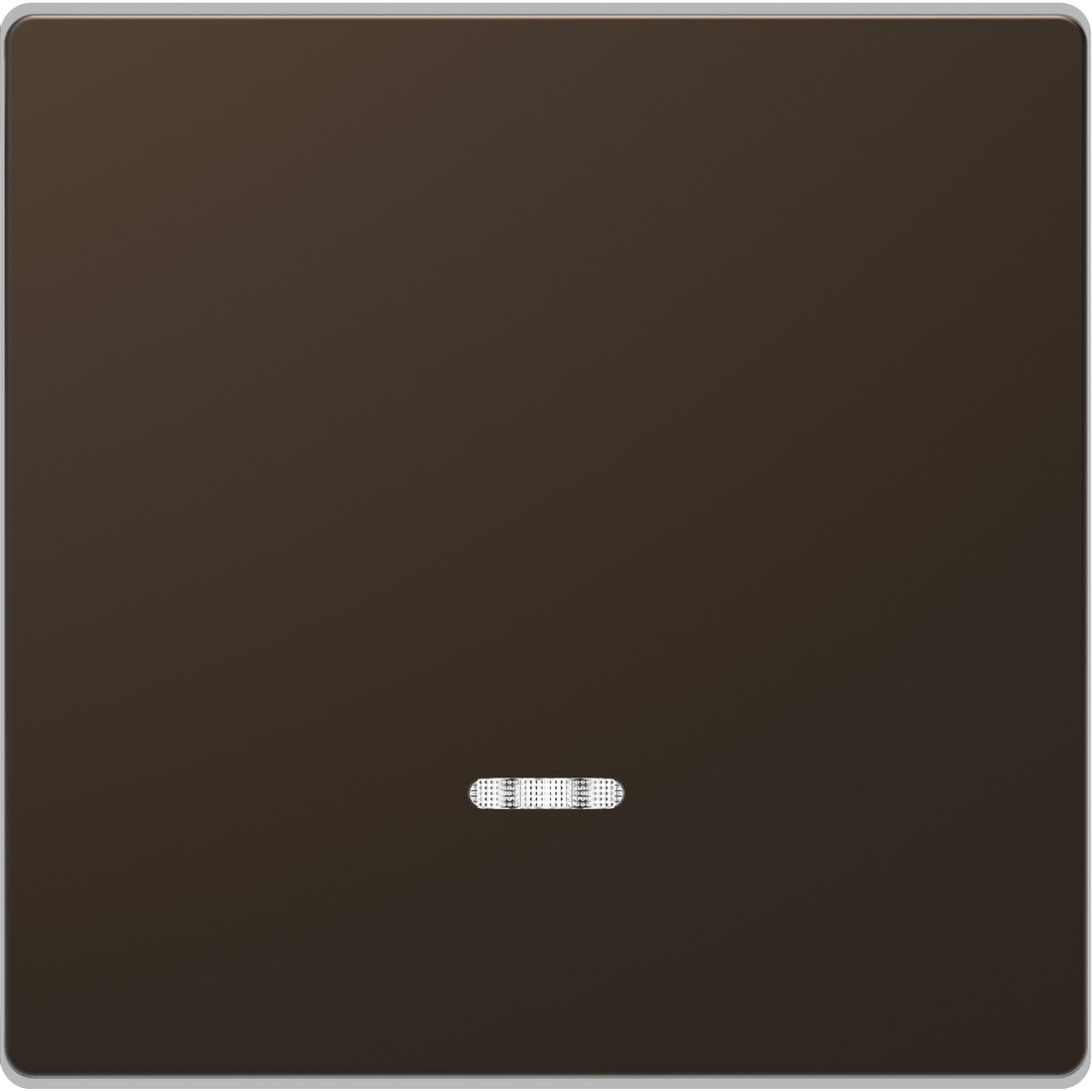 Miniatuur van Merten by Schneider Electric D Life wisselwip met controlevenster - mocca metallic (MTN3320-6052)