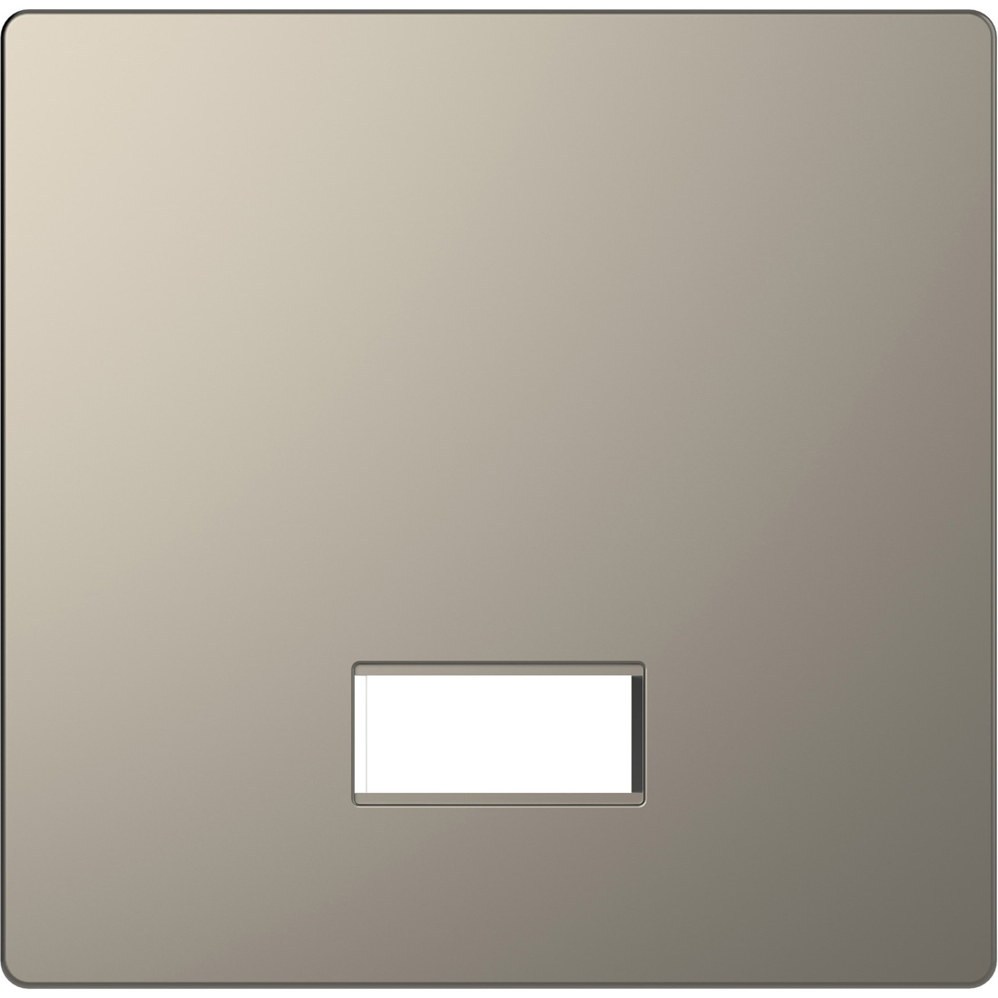 Miniatuur van Merten by Schneider Electric D Life wisselwip met symboolvenster - nikkel metallic (MTN3350-6050)