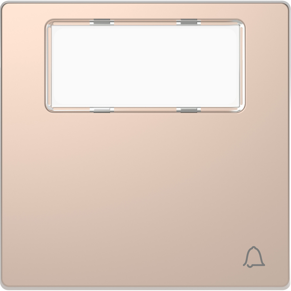 Miniatuur van Schneider Electric D Life wisselwip met informatieveld - champagne metallic (MTN3365-6051)