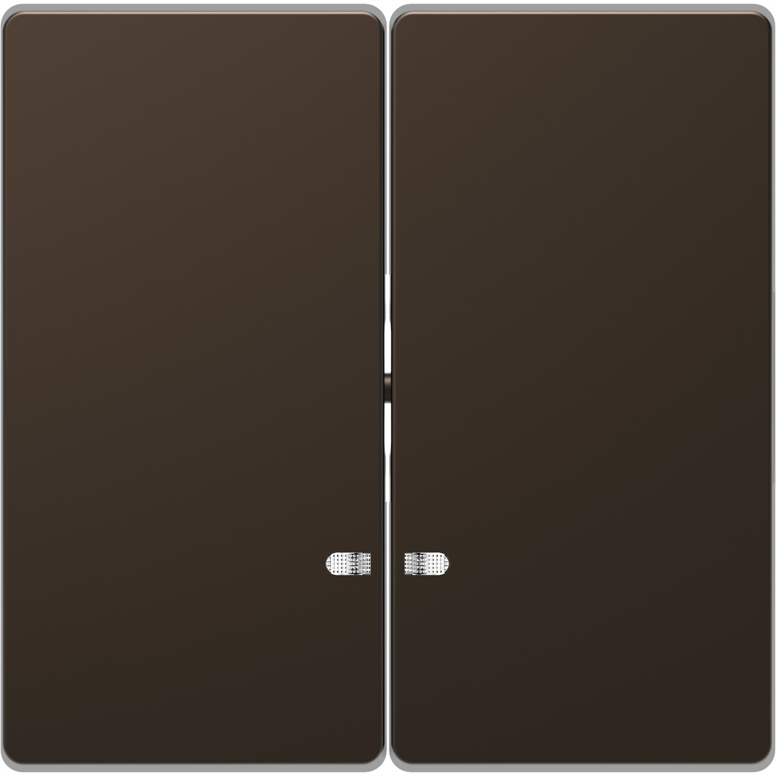 Miniatuur van Merten by Schneider Electric D Life seriewip met controlevenster - mocca metallic (MTN3420-6052)