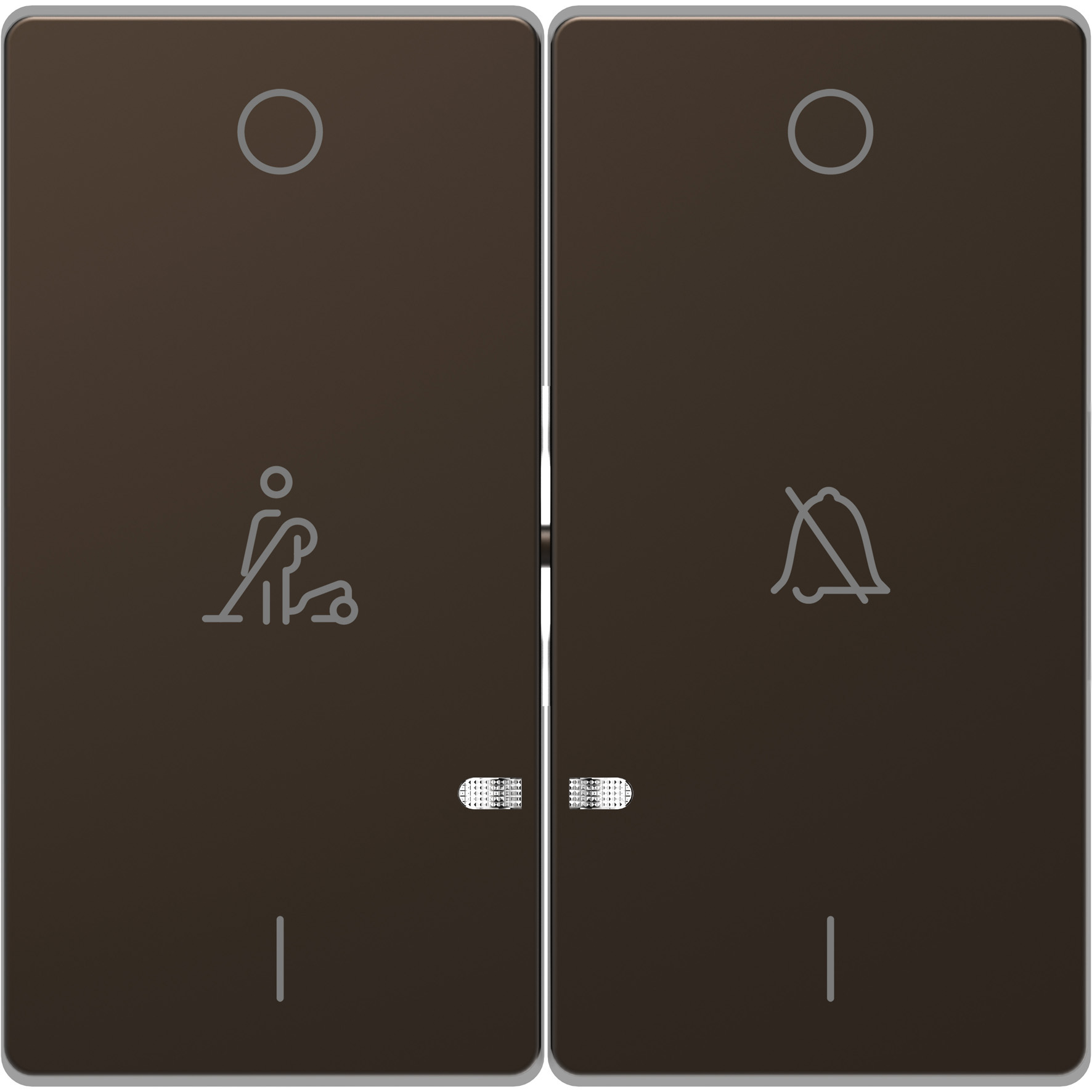 Miniatuur van Schneider Electric D Life seriewip met opdruk - mocca metallic (MTN3429-6052)