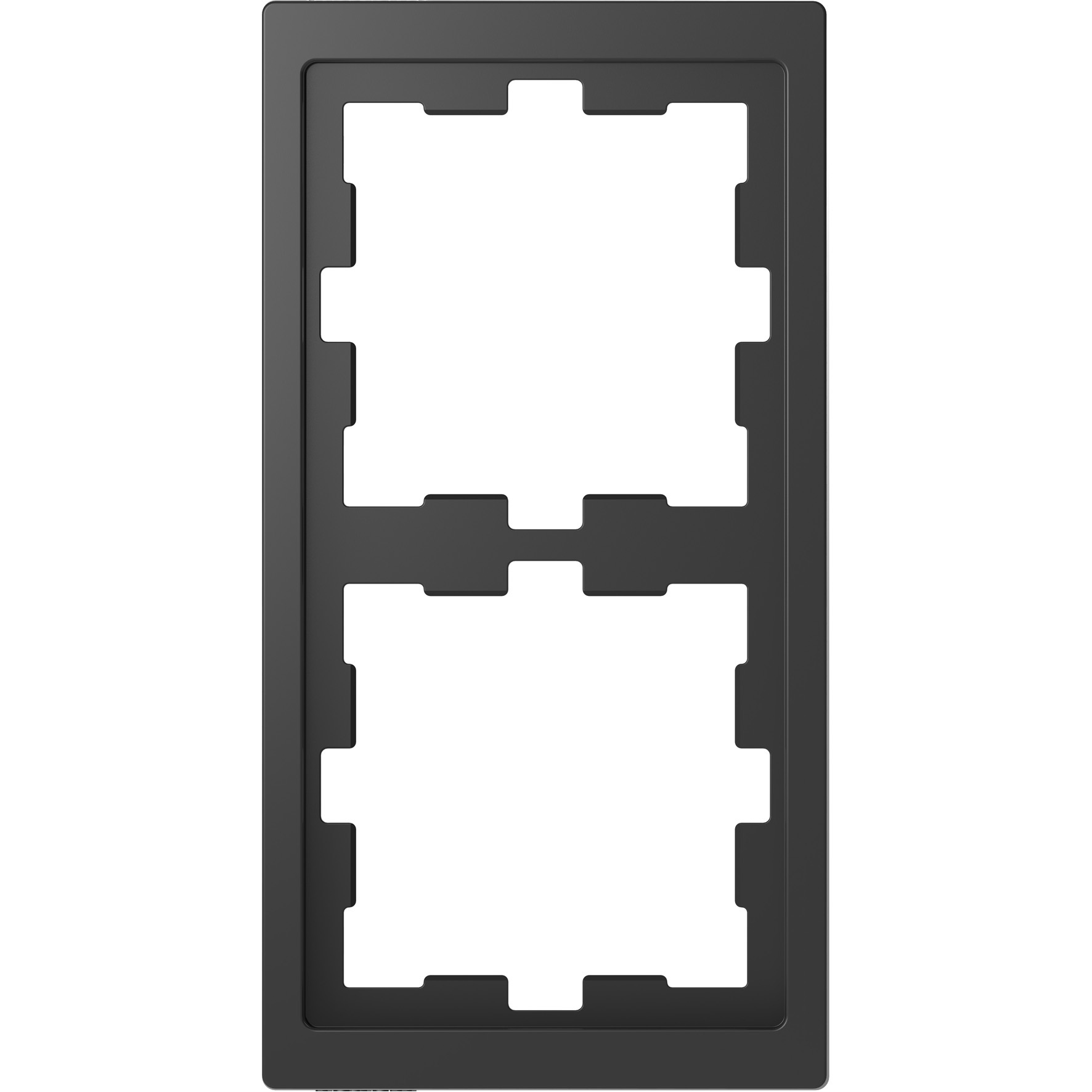 Miniatuur van Merten by Schneider Electric D Life afdekraam 2-voudig - antraciet (MTN4020-6534)