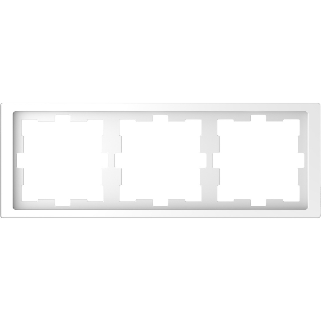 Miniatuur van Merten by Schneider Electric D Life afdekraam 3-voudig - lotuswit (MTN4030-6535)