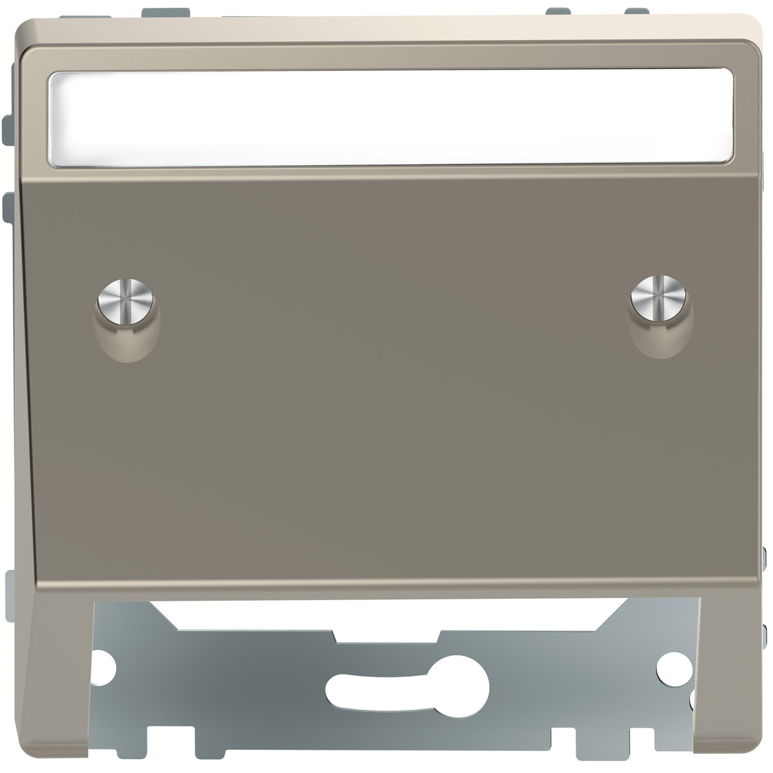 Miniatuur van Merten by Schneider Electric D Life schuine afdekkap voor inbouwelement - nikkel metallic (MTN4540-6050)