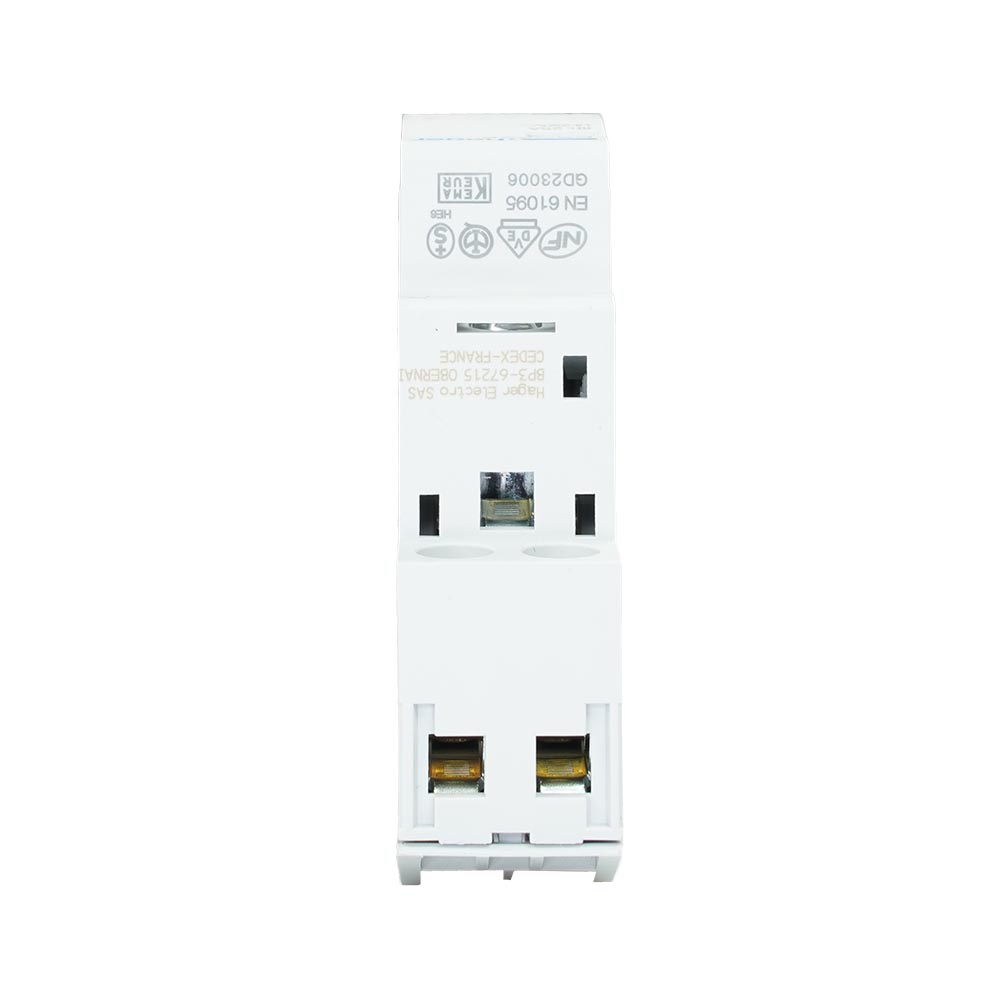 Miniatuur van Hager magneetschakelaar 230V 25A 2 maak (ESC225)