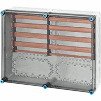 Miniatuur van Hensel 6656 railsysteemkast 630A 5-polig 600x450mm