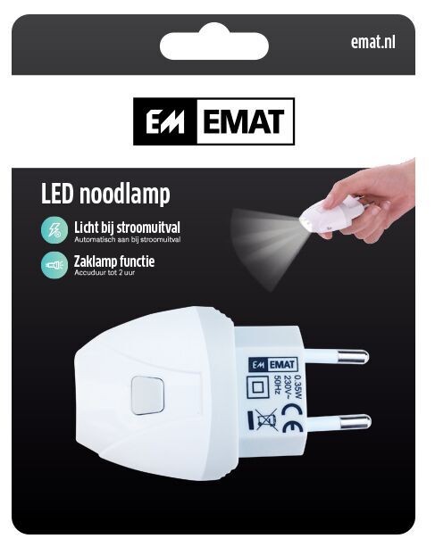 Miniatuur van EMAT LED noodlamp (85012000)