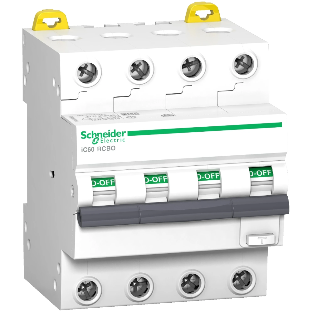 Miniatuur van Schneider Electric aardlekautomaat 3-polig+nul 16A B-kar 30mA (A9D87416)