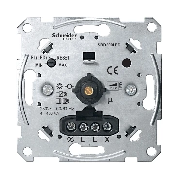 Miniatuur van Schneider-Merten draaidimmer universeel LED 400W (MTN5134-0000)