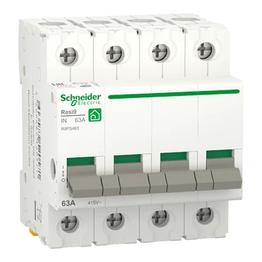 Miniatuur van Schneider Electric hoofdschakelaar 63A 3-fase (4P) (R9PS463)