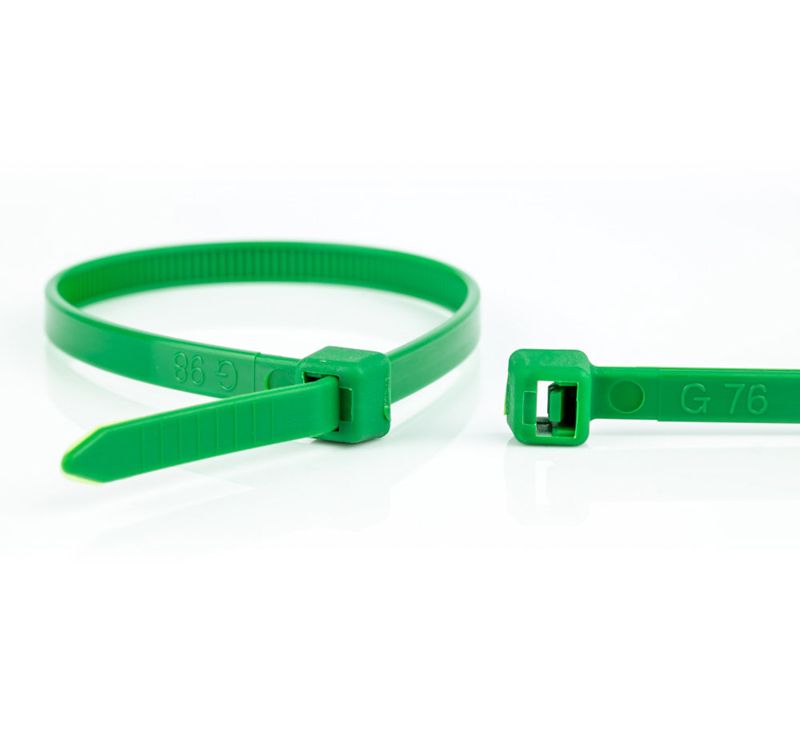 Miniatuur van WKK tie wraps 2.5x200mm groen - per 100 stuks (110122571)