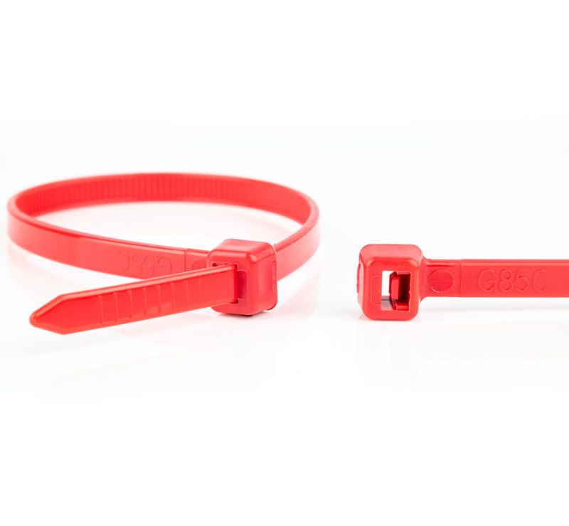 Miniatuur van WKK tie wraps 3.6x200mm rood - per 100 stuks (110124271)