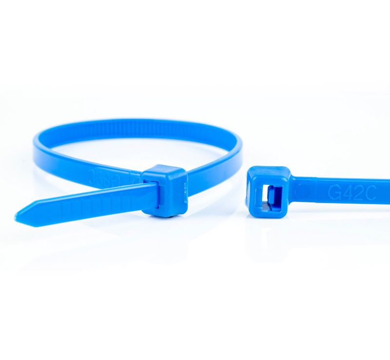 Miniatuur van WKK tie wraps 4.8x370mm blauw - per 100 stuks (110226671)