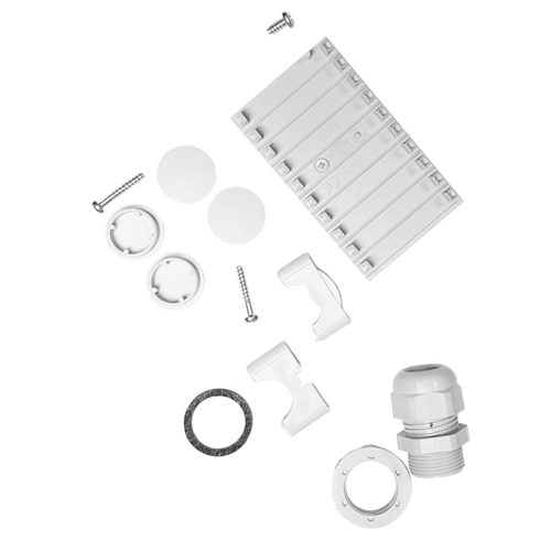 Miniatuur van EMAT ledige kunststof wandverdeler IP44 met 4x schuko 16A (85016004)