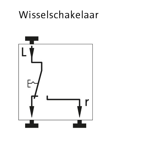 Miniatuur van Kopp sokkel wisselschakelaar (503600006)