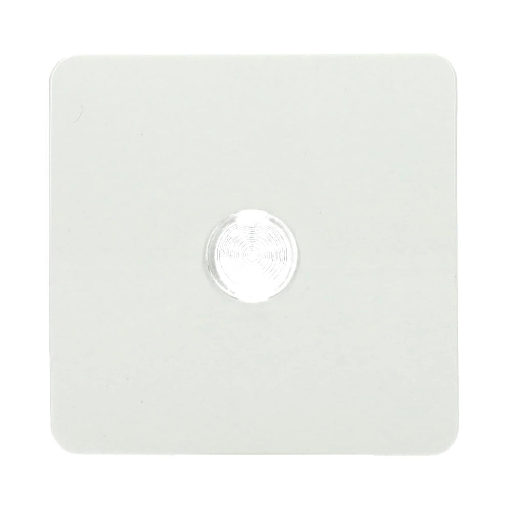 Miniatuur van Kopp HK02 bedieningswip met lens 1-voudig wit