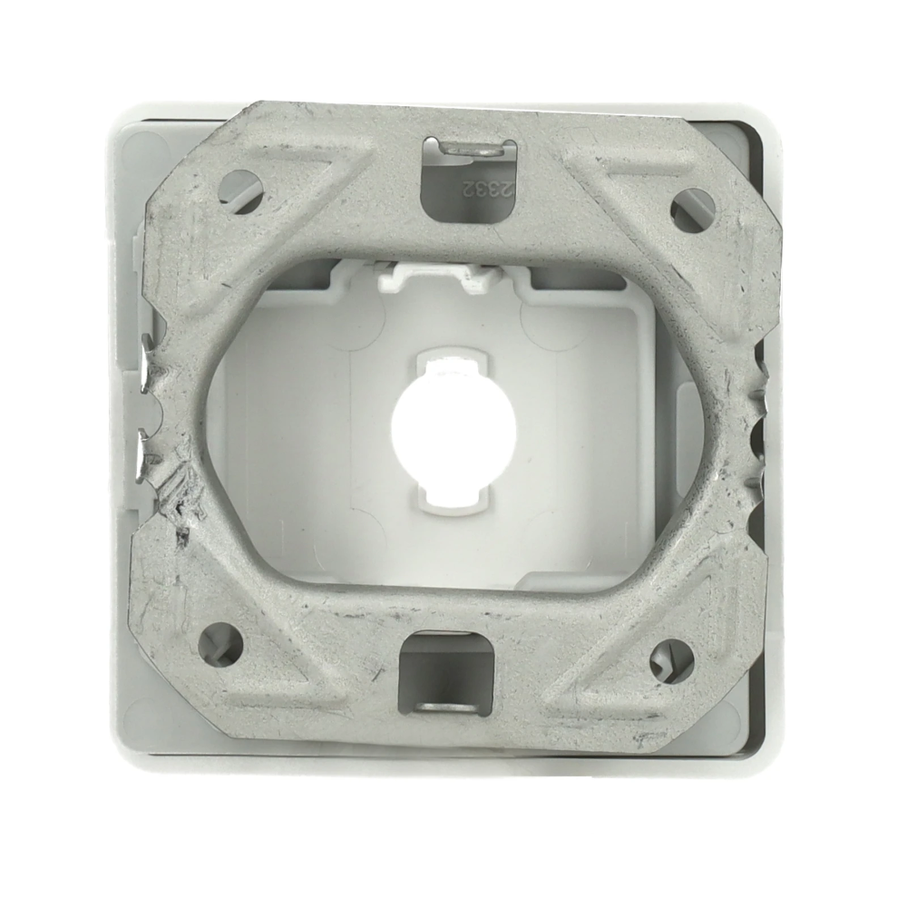 Miniatuur van Kopp HK02 bedieningswip met lens 1-voudig wit