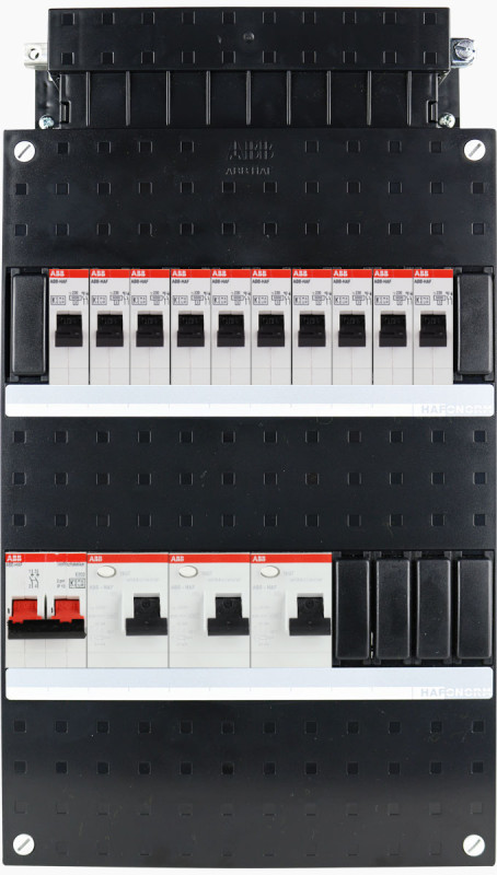 Miniatuur van ABB-HAF groepenkast 10 groepen 1 fase 220x390 (BxH)