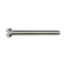 Hoenderdaal metaalschroef M4x40mm sleuf verzinkt cilinderkop DIN84 voldraad - 200 stuks (1631.01.25601)