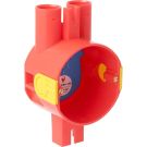 ATTEMA hollewanddoos rond Ø16/19mm 50mm 2 invoeren brandwerend (AT1068)