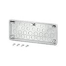 Hensel aanbouwflens met uitbreekpoorten 15xM16, 15xM20