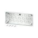 Hensel aanbouwflens met uitbreekpoorten 15xM16, 15xM20 (Mi FM 25)