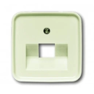 Busch-Jaeger centraalplaat 1 x UAE schuin - SI creme (1803-212)