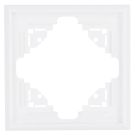 Kopp MALTA afdekraam 1-voudig arctic wit