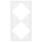 Kopp MALTA afdekraam 2-voudig arctic wit