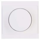 Kopp Malta dimmerplaat druk arctic wit