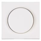Kopp HK07 centraalplaat dimmer druk/draai - helder wit (490629006)