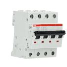 ABB installatieautomaat 3-polig + nul 50A C-kar (S203-C50NA)