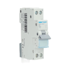 Hager installatieautomaat 1-polig+nul 6A B-kar (MKN506)