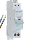 Hager Vision uitbreidingset installatieautomaat C16 1P+N (VKS12SJ)