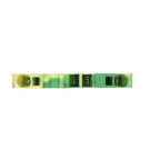 Wago aardklem 2-draads 4 mm groen/geel (2004-1207)