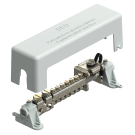 OBO potentiaalvereffeningsrail 217mm - grijs (1801 VDE)