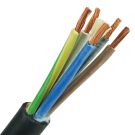 Neopreen kabel H07RN-F 5x6mm² per meter