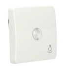 Kopp HK02 bedieningswip met lens en symbool wit(330213006)