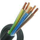 Neopreen kabel H07RN-F 5x4mm² per rol 100 meter