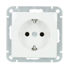 Kopp HK05 wandcontactdoos met randaarde - wit RAL9016 (923502002)