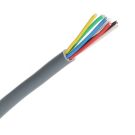 Dynamic signaalkabel YR 6x0.8mm² Dca-s2,d0,a3 grijs per meter