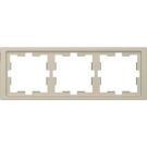 Schneider Electric afdekraam 3-voudig D-Life - sahara (MTN4030-6533)