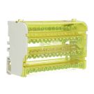 Schotman Elektro aansluitblok 4-polig 125A 15 aansluitingen (2112120415)