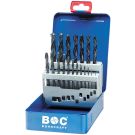 Bohrcraft BC borenset M13 DIN 338 HSS Rolgewalst Type N √ò 1,0-13,0x0,5mm, 25-delig (11001310025)
