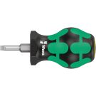 Wera schroevendraaier stubby/kort Kraftform SL 0.8x4.0 75.5/24.5mm Sleuf (05008841001)