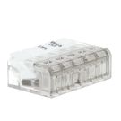 EMhub mini lasklem 5-voudig 0,2-2,5 mm² met hendel - per 50 stuks (4083013)