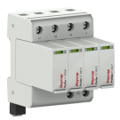 Raycap ProTec overspanningsbeveiliging type 1+2 3P+N (TN-S) 50kA met meldcontact DIN-rail (RA-59.0042)