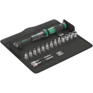 Wera draaimomentsleutel met omschakelratel instelbaar fiets set 1/4